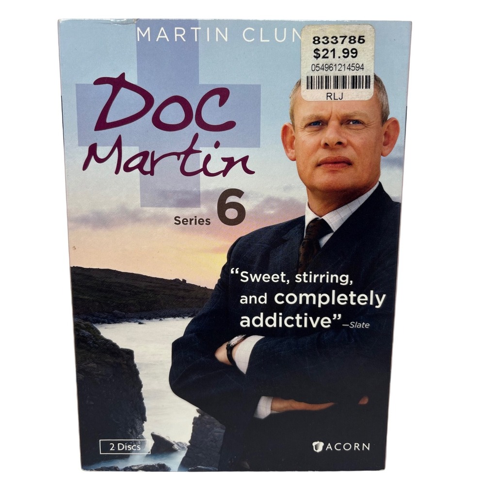 Doc Martin Series‎ 6 DVD Set Martin Clunes British TV Show Acorn Media